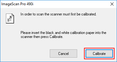 my scanner has lines